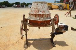 Concrete Mixer with Honda 5.5 GX160 Motor