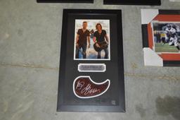 NFL and Country Music Autographed Memorabilia