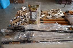 Assorted Hunting & Fishing Outdoor Gear, Accessories, and Decor