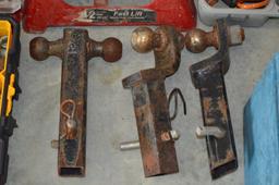 Assorted Tools - Jacks, Levels, Hithces, Winch