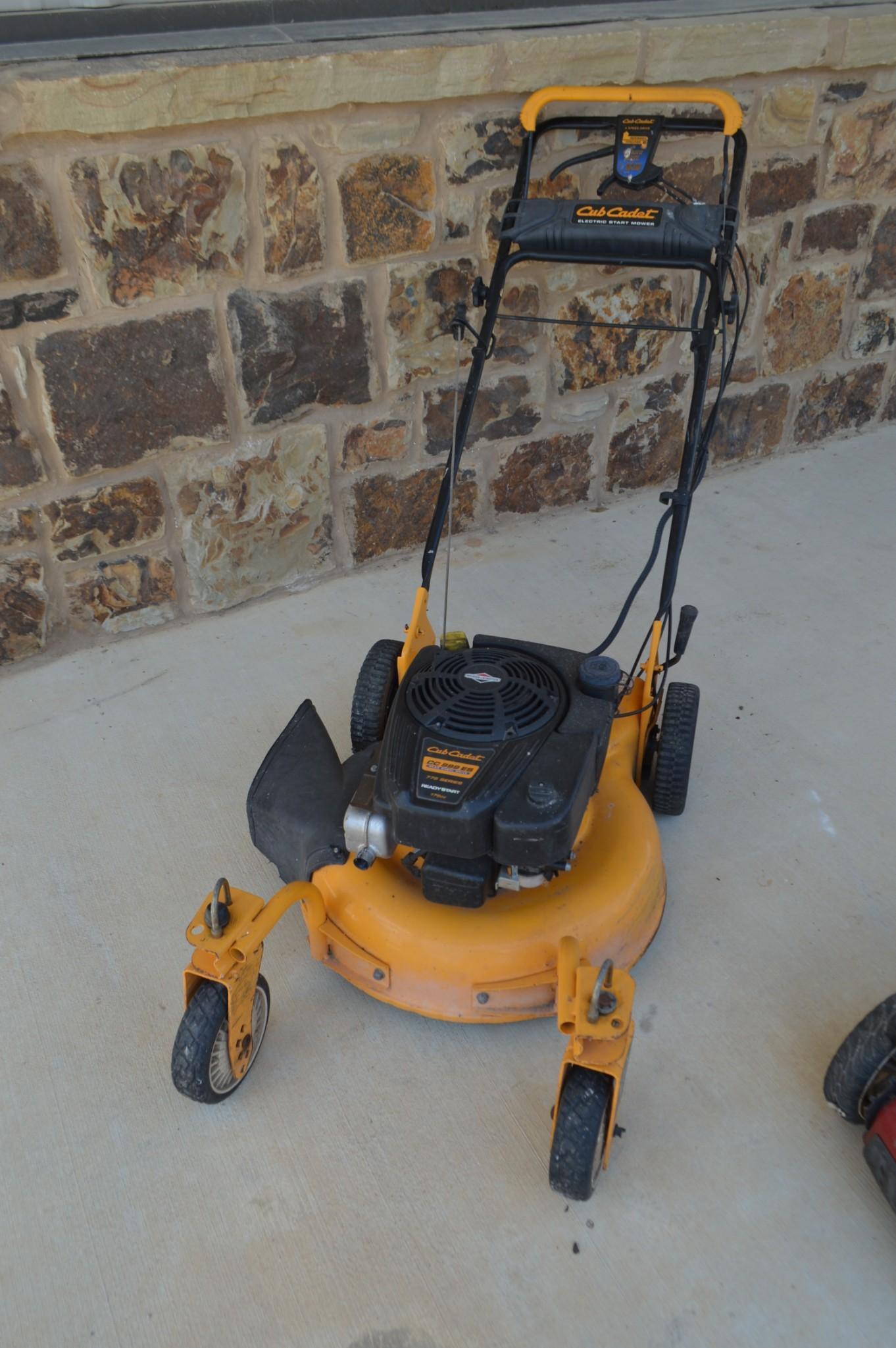 Cub Cadet Walk Behind/Push Mower, No Key