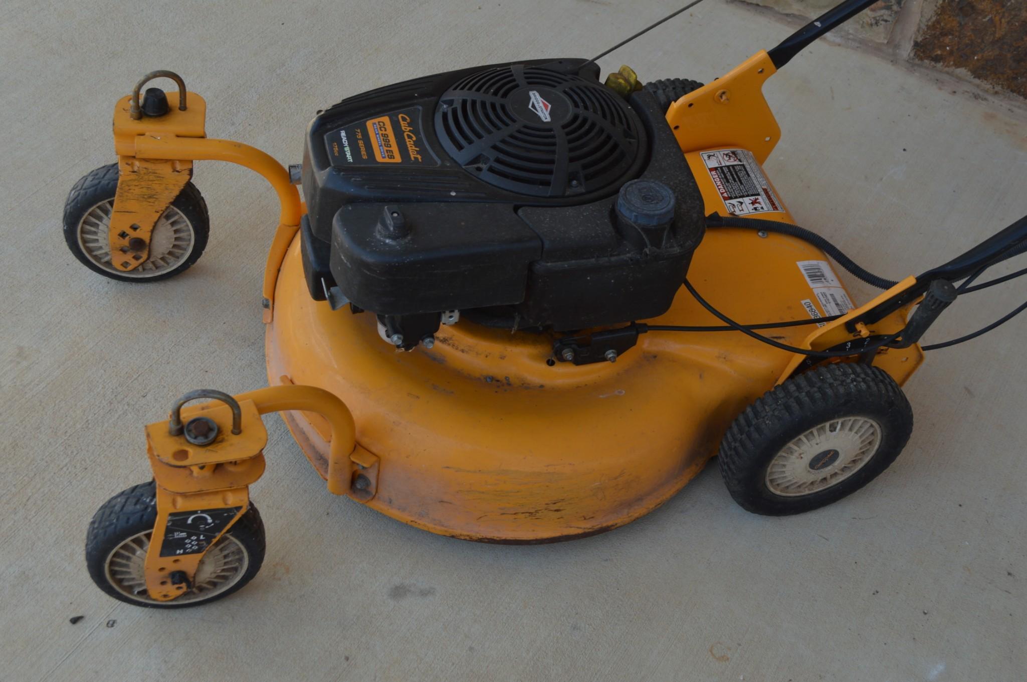 Cub Cadet Walk Behind/Push Mower, No Key