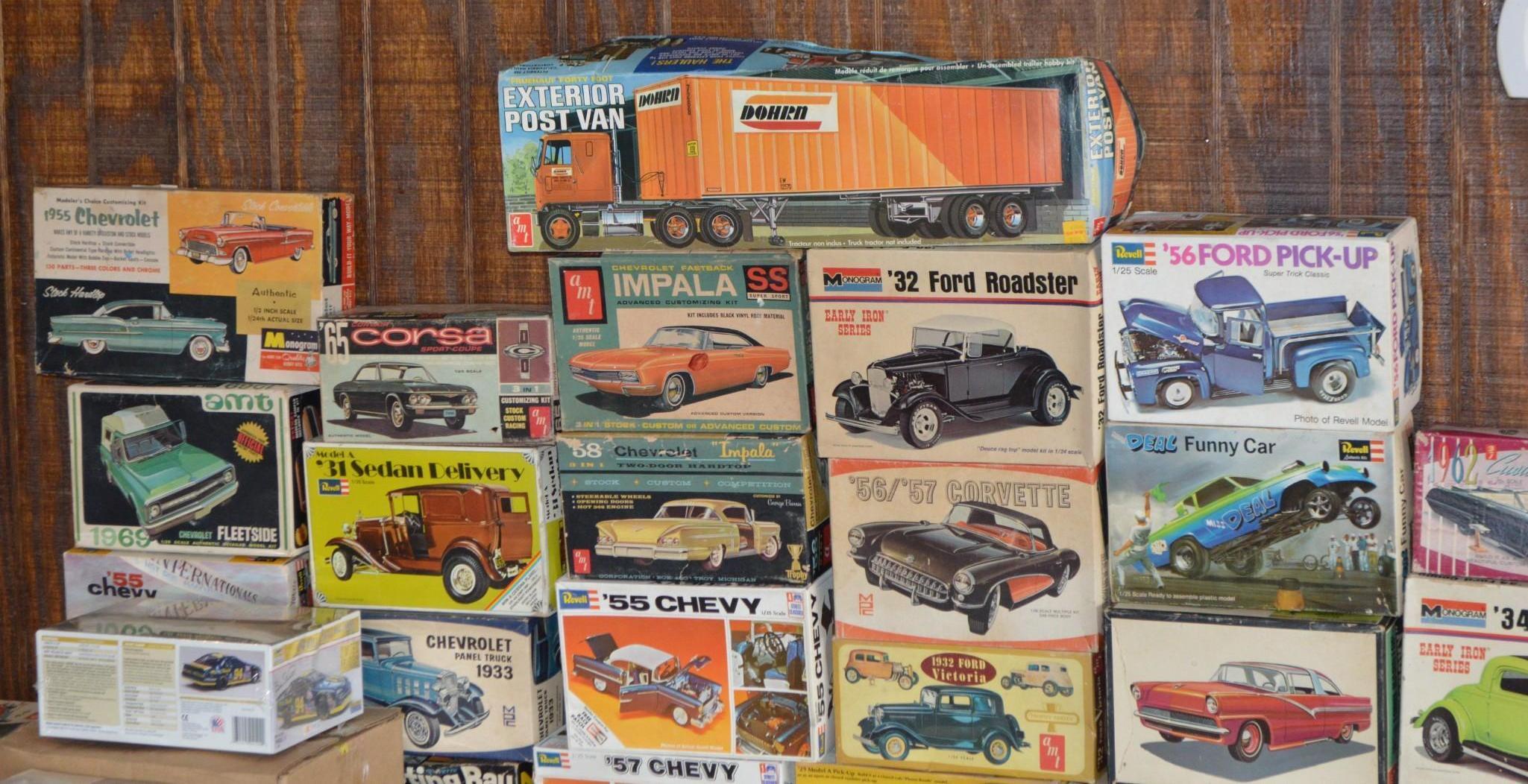 Vintage Collectible Model Car Kits