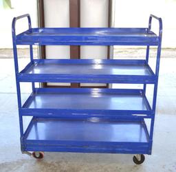 Win Holt Metal Work Cart on Wheels