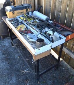 Misc Tools W/Work Bench