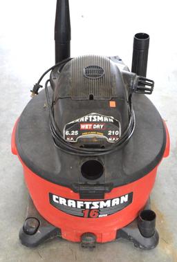 Craftsman 16 Gallon Shop Vac 6.25 Hp