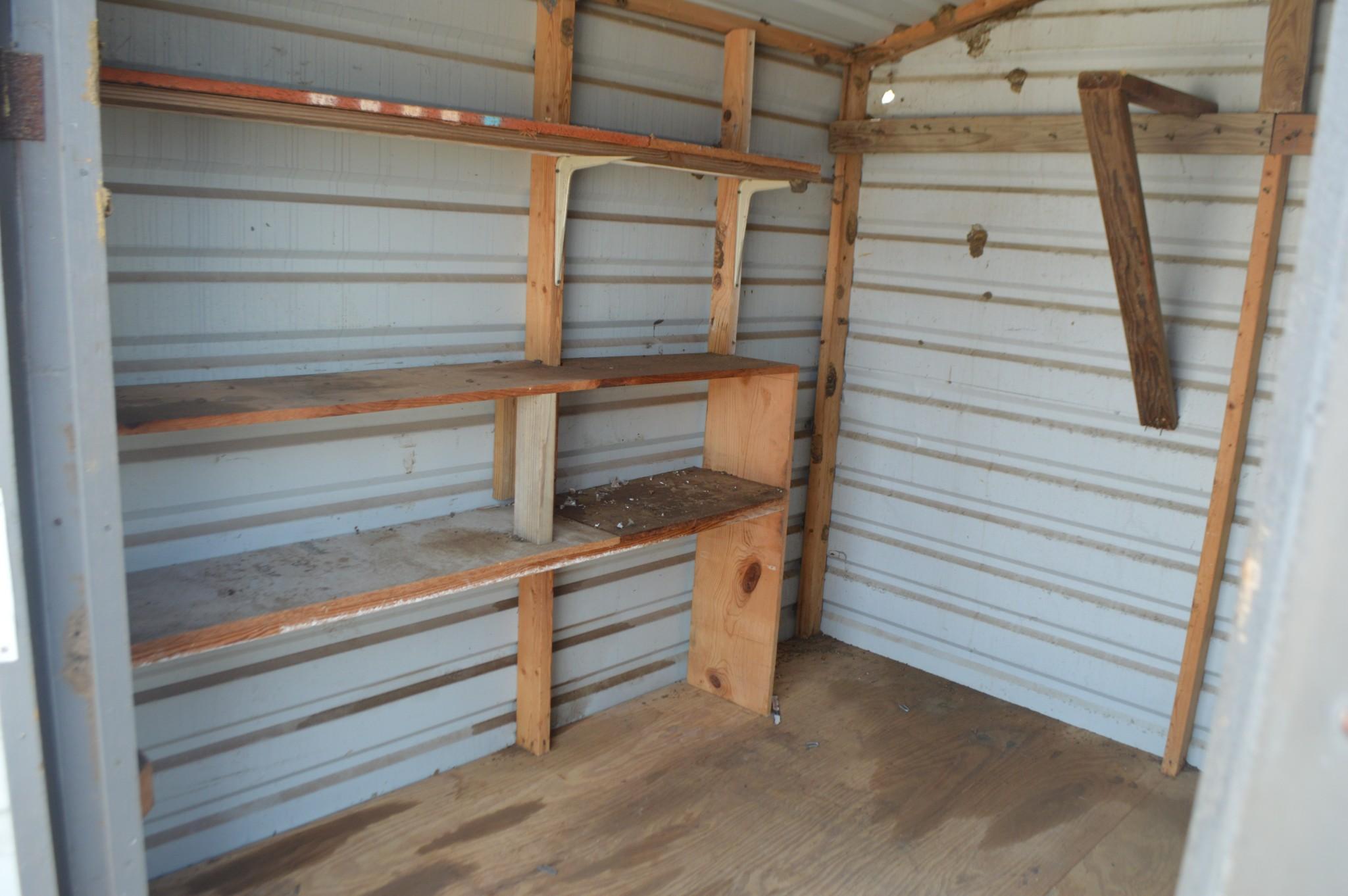 8ft long x 8ft wide - Storage Building