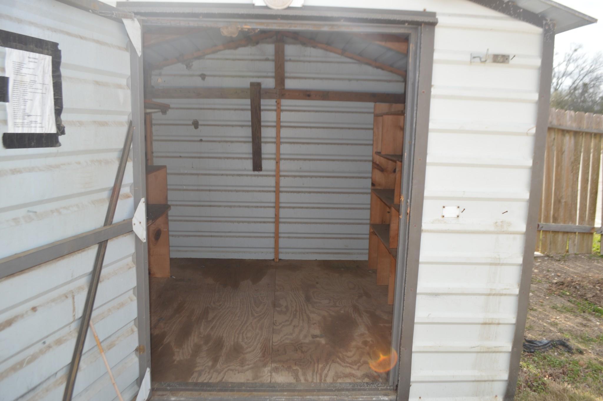 8ft long x 8ft wide - Storage Building