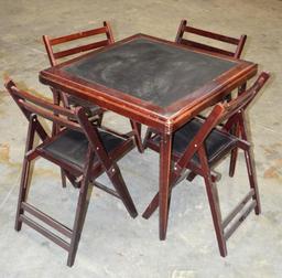 Card Table & Chairs