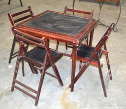 Card Table & Chairs