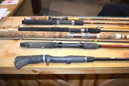 Lot Of (11) Various Fishing Rods