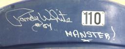 Texas Stadium Seats Signed By Former Dallas Cowboy Randy White