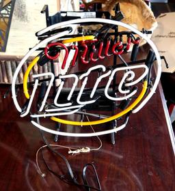 Miller Lite Neon Beer Sign