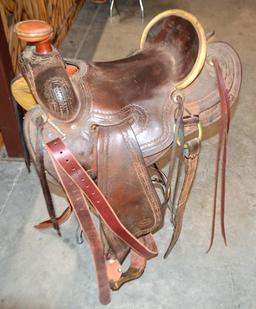 Teskey 16" Ranch Saddle