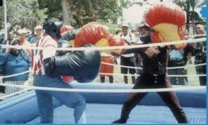 Bouncey Boxing Ring