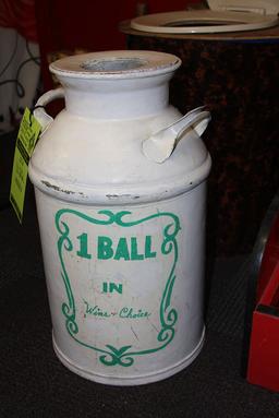 Milk Can Ball Game