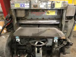 Seybold Sixty Model CFC. Cutting Machine/ Shear Approx 45 inches Cutting Machine