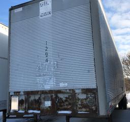 45 Foot Semi Trailer w TITLE. Trailer 1294 Made by Fruehauf with a GVWR of 68000 & a MFG of 1-19-77
