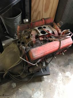 350 4 bolt Main engine, ...engine is free turning, needs rebuilt