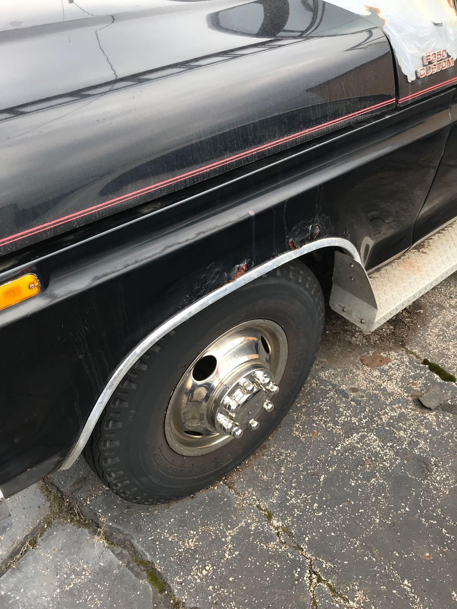 1978 F350 ladder truck with 12 foot stake body