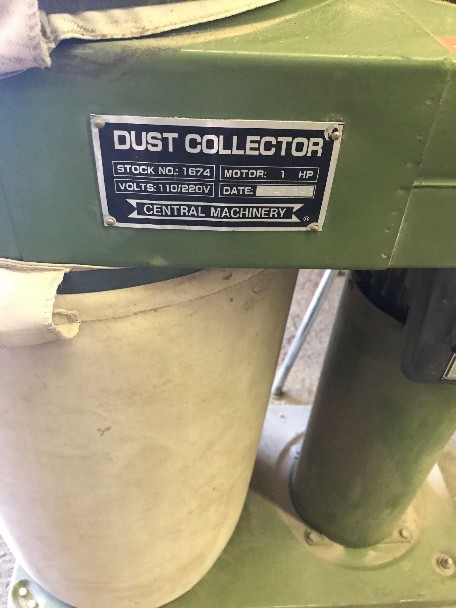 Central Machinery 1 HP Dust Collector