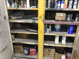 Yellow Cabinet, not marked as a Flammable Cabinet