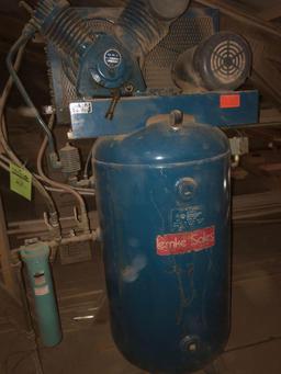 GSI (80 gal?) vertical air compressor.