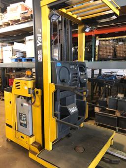 Yale Type E Stand-up order picker forklift.