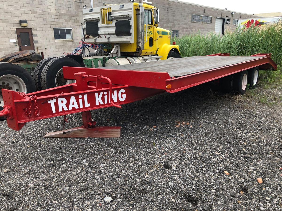 Trail King 24 ft equipment trailer