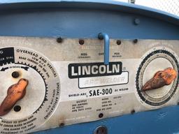 Lincoln SAE 300 pull behind DC welder,