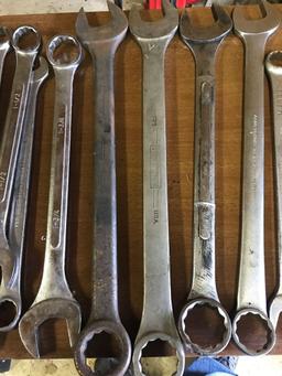 Large Lot of LARGE Wrenches, various makers