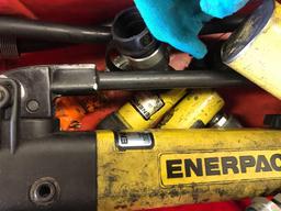 Enerpac P141, lightweight hydraulic handle pump