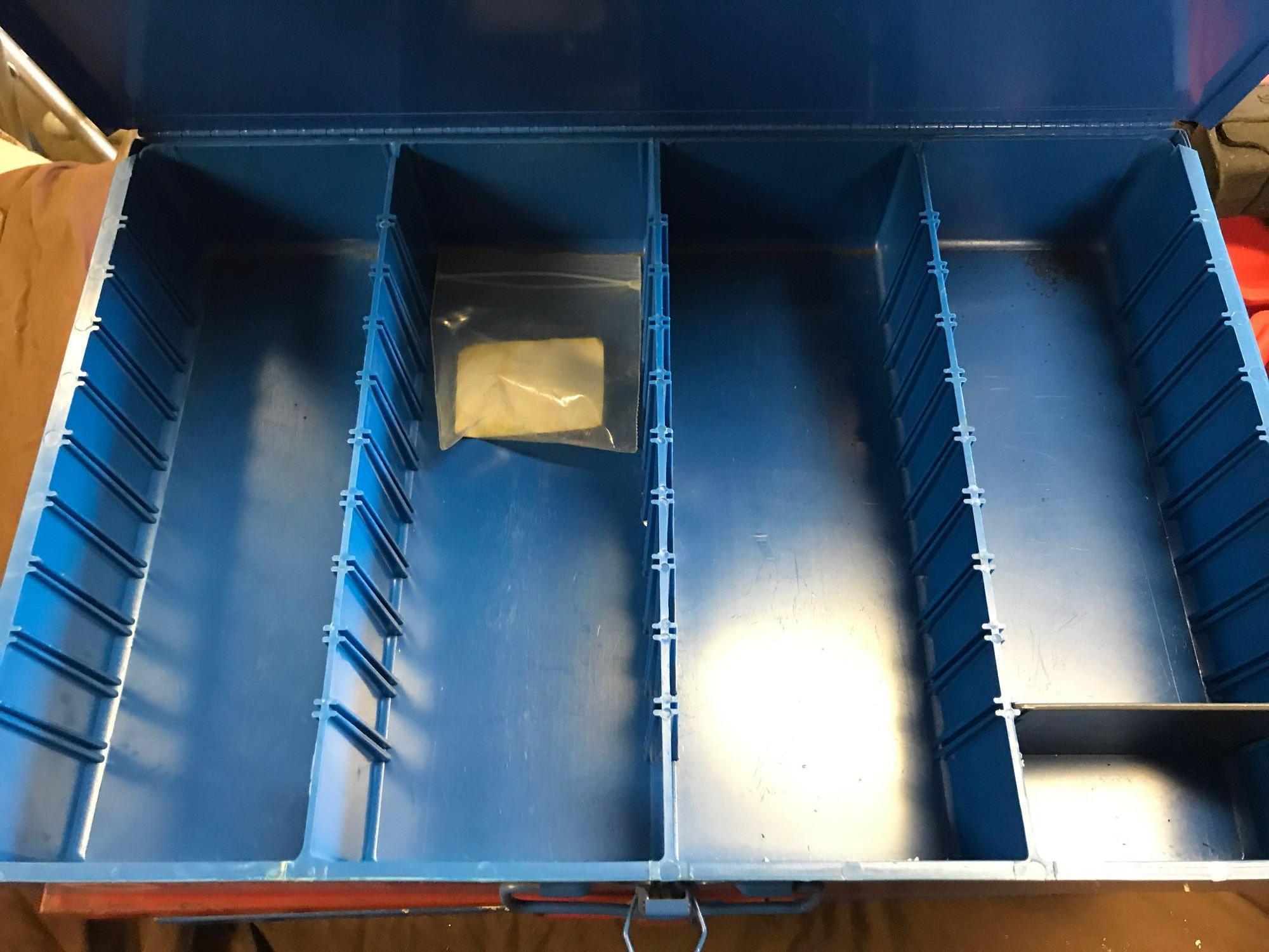 7 hardware bins, with misc contents, see pics for contents