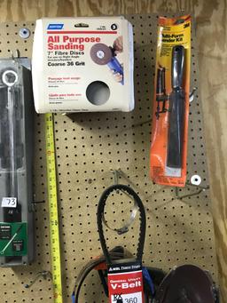 Misc Pegboard Cleanout, torque wrench and more