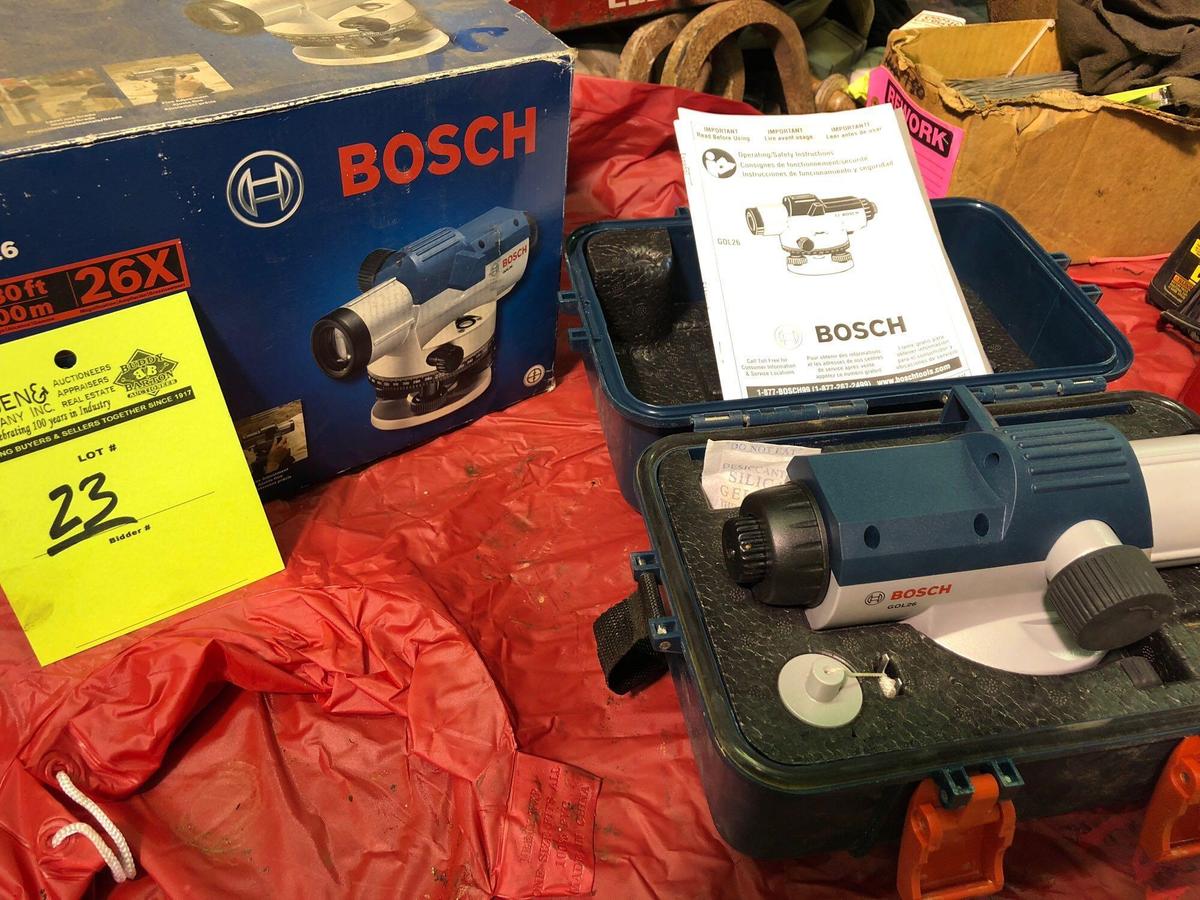 Bosch GOL26 auto optical level.