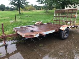 11 ft x 6 ft trailer.