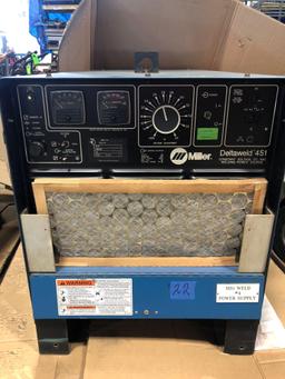 Miller DeltaWeld 451 Welding Power Source.