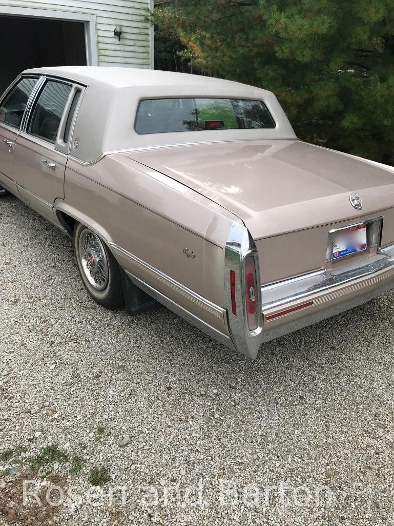 1991 Cadillac Brougham, LOW miles, very clean car