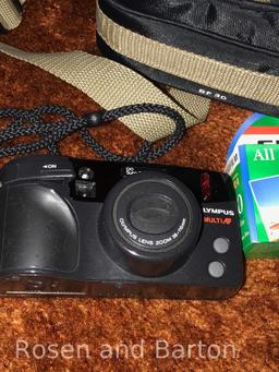 Olympus Multi AF Camera with box of film