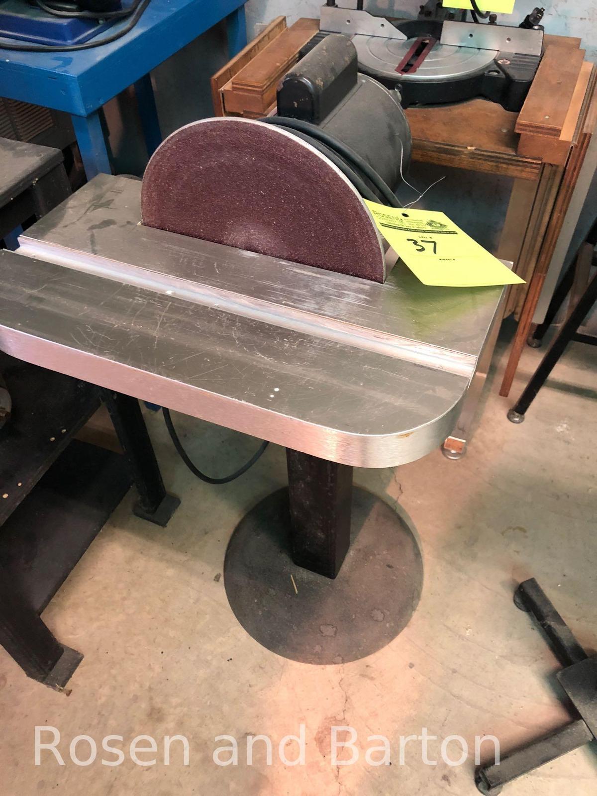 10 in disc sander