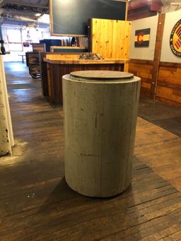 Vintage Wooden Foundry Mold Table Top.