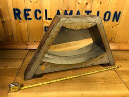 Vintage Industrial Salvaged Mirror