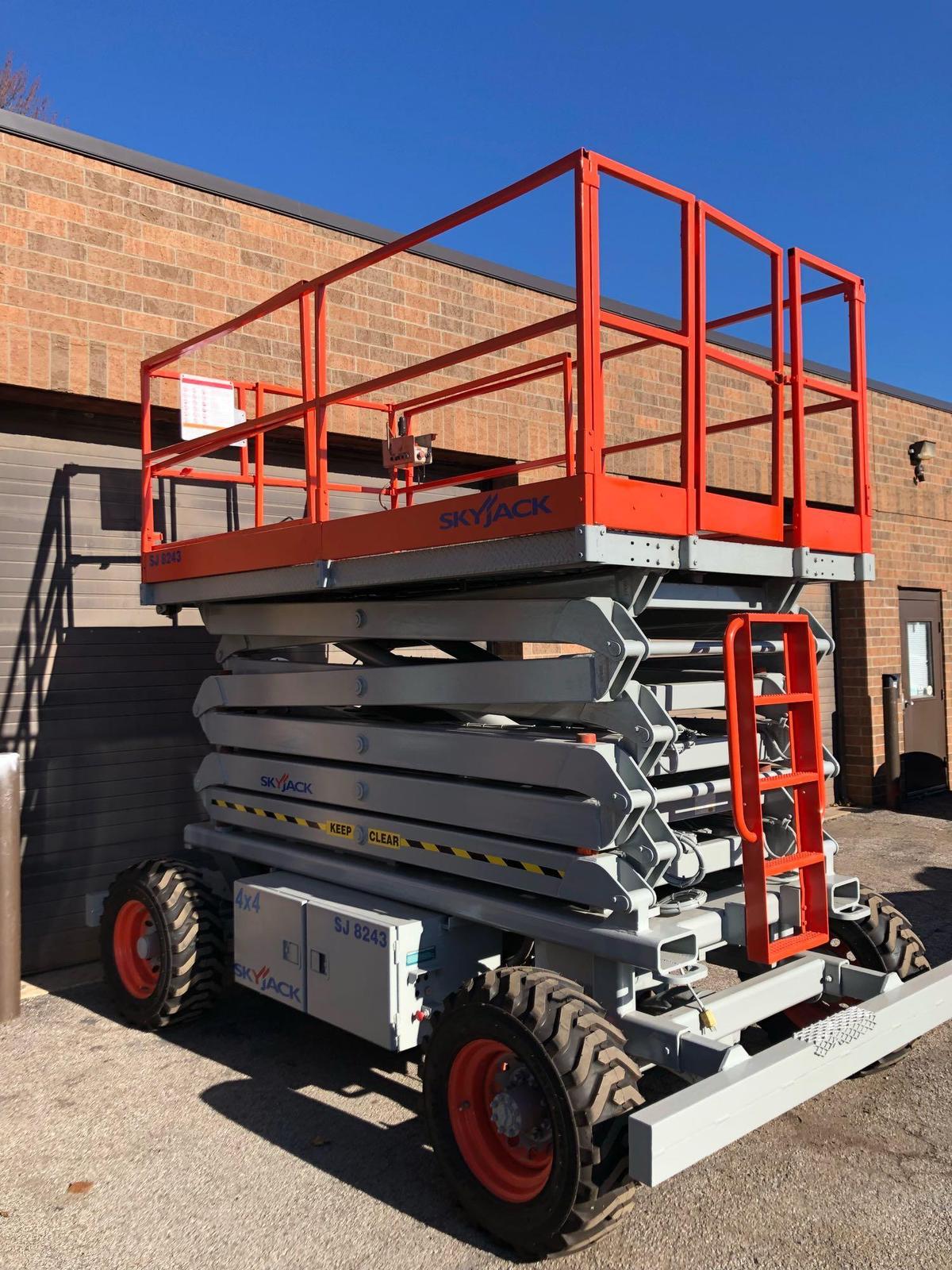 2006 SkyJack #8243 All Terrain 4x4 43 ft Scissor Lift