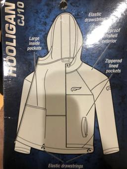 New Fulmer Hooligan CJ10 Reflective Hoodie Riding Coat