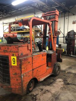 Allis-Chalmers #ACC100CLPS LP 9500 lb Riggers Forklift w/Boom