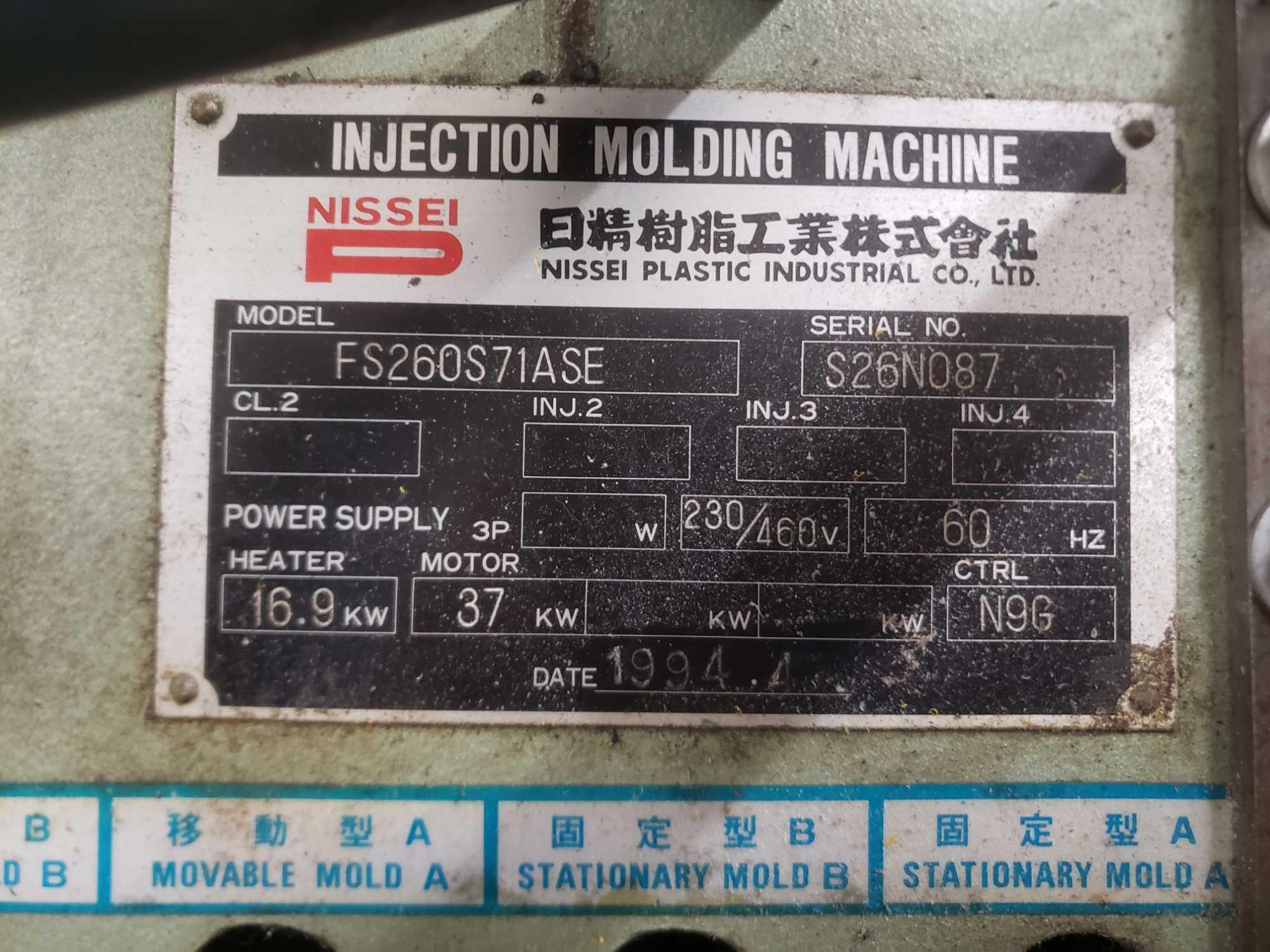 1994 Nissei Injection Molding Machine