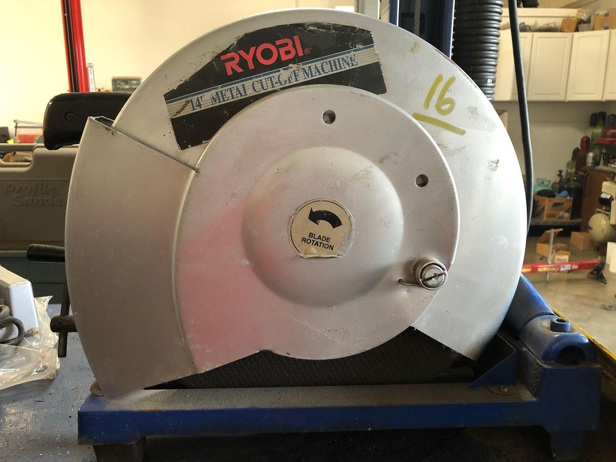 Ryobi 14 in Metal Cutoff Saw