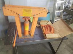 12 ton Central Hydraulics pipe bender