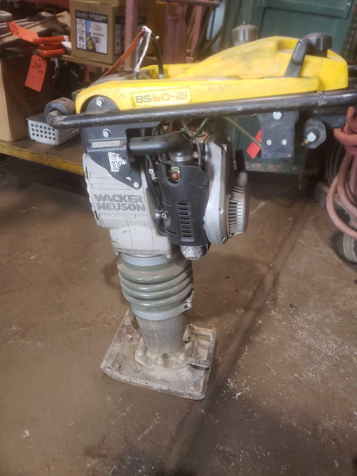 Wacker Neuson vibratory rammer bs60-2i