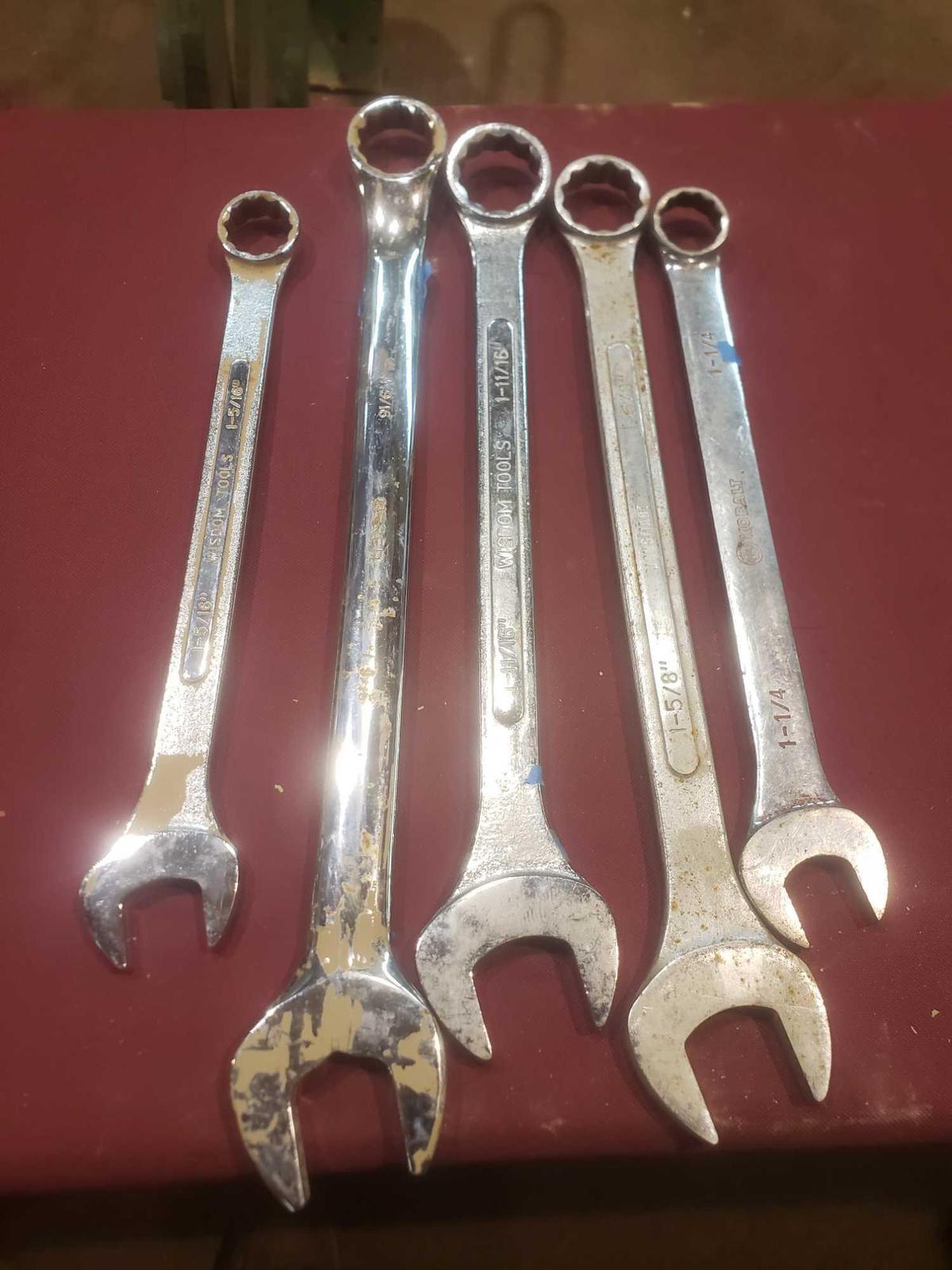 (5) Lg. Wrenches. See PICS/Description